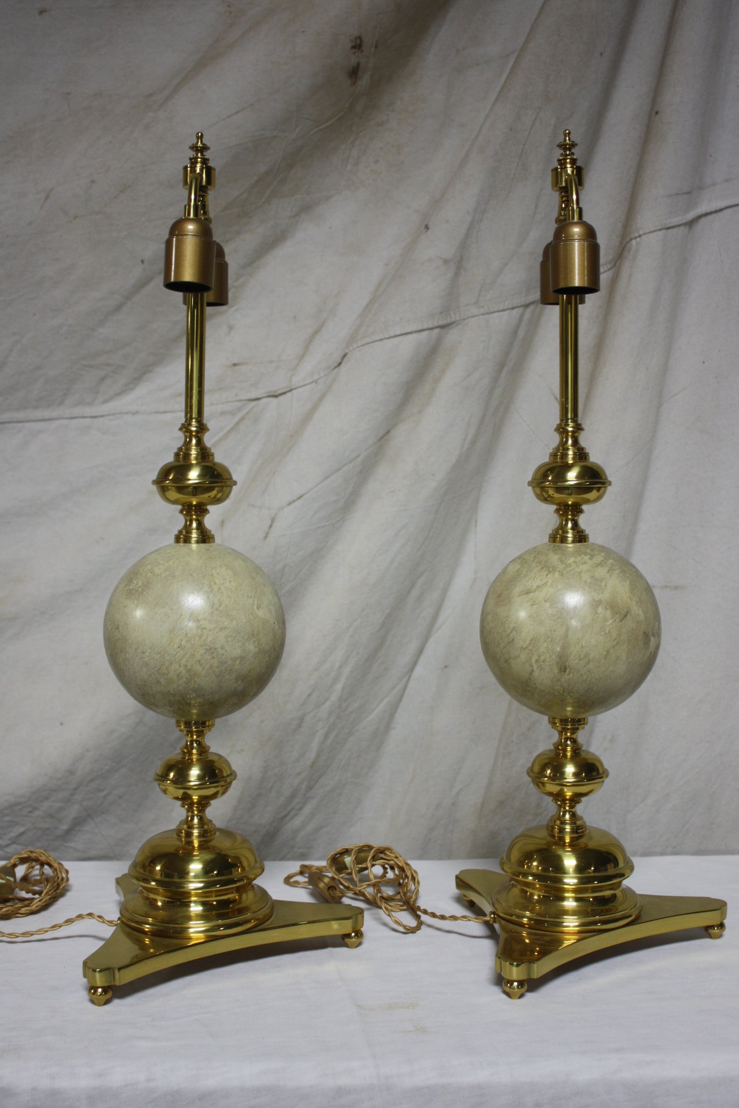 French, 20th Century, Pair of Lamps For Sale 7