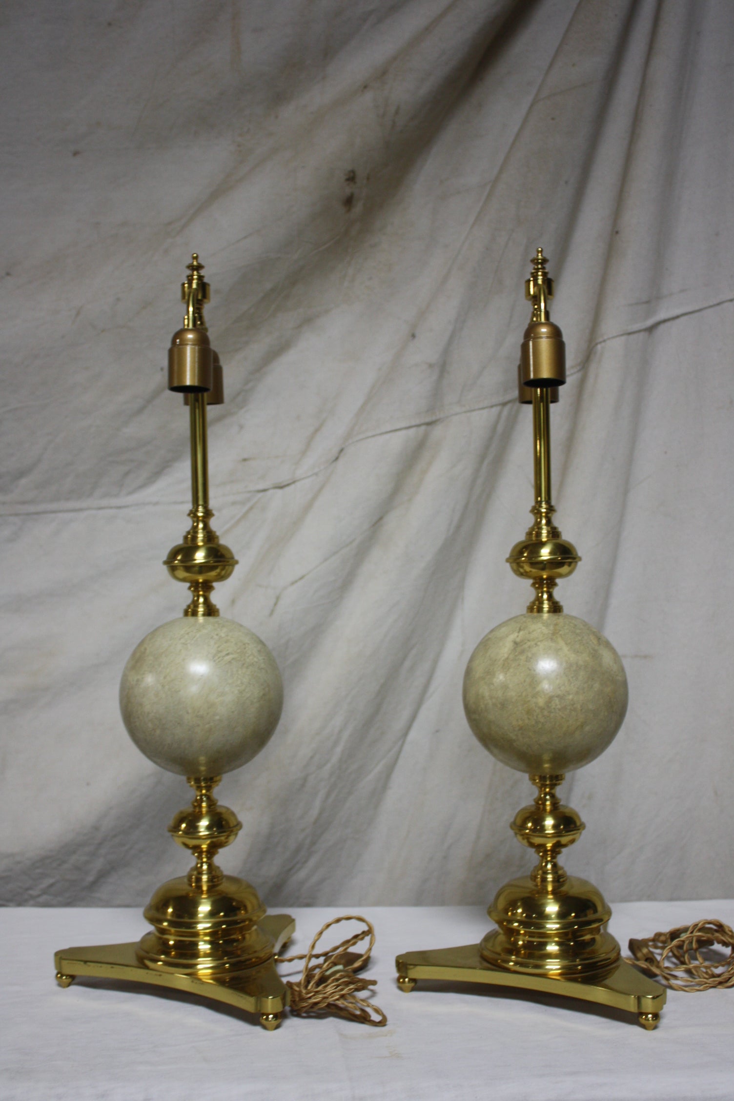 French, 20th Century, Pair of Lamps For Sale 8