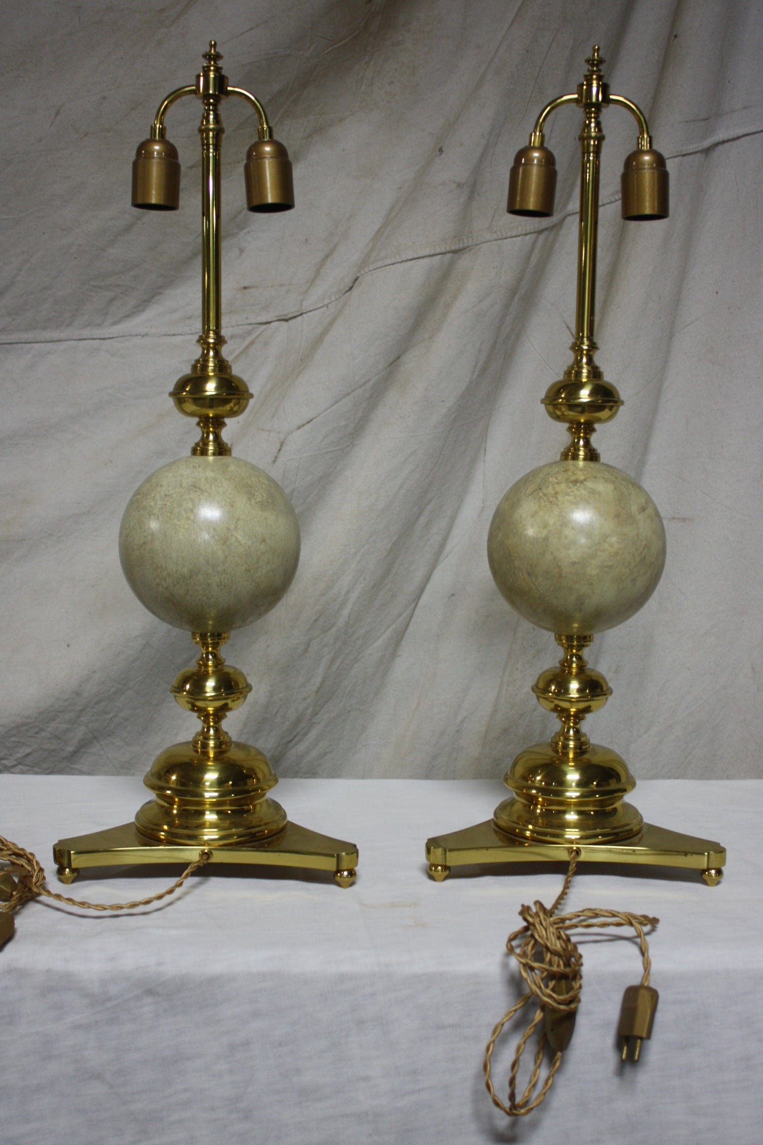 French, 20th Century, Pair of Lamps For Sale 5
