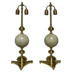 Paire de Lampes Françaises, 20ème Siècle