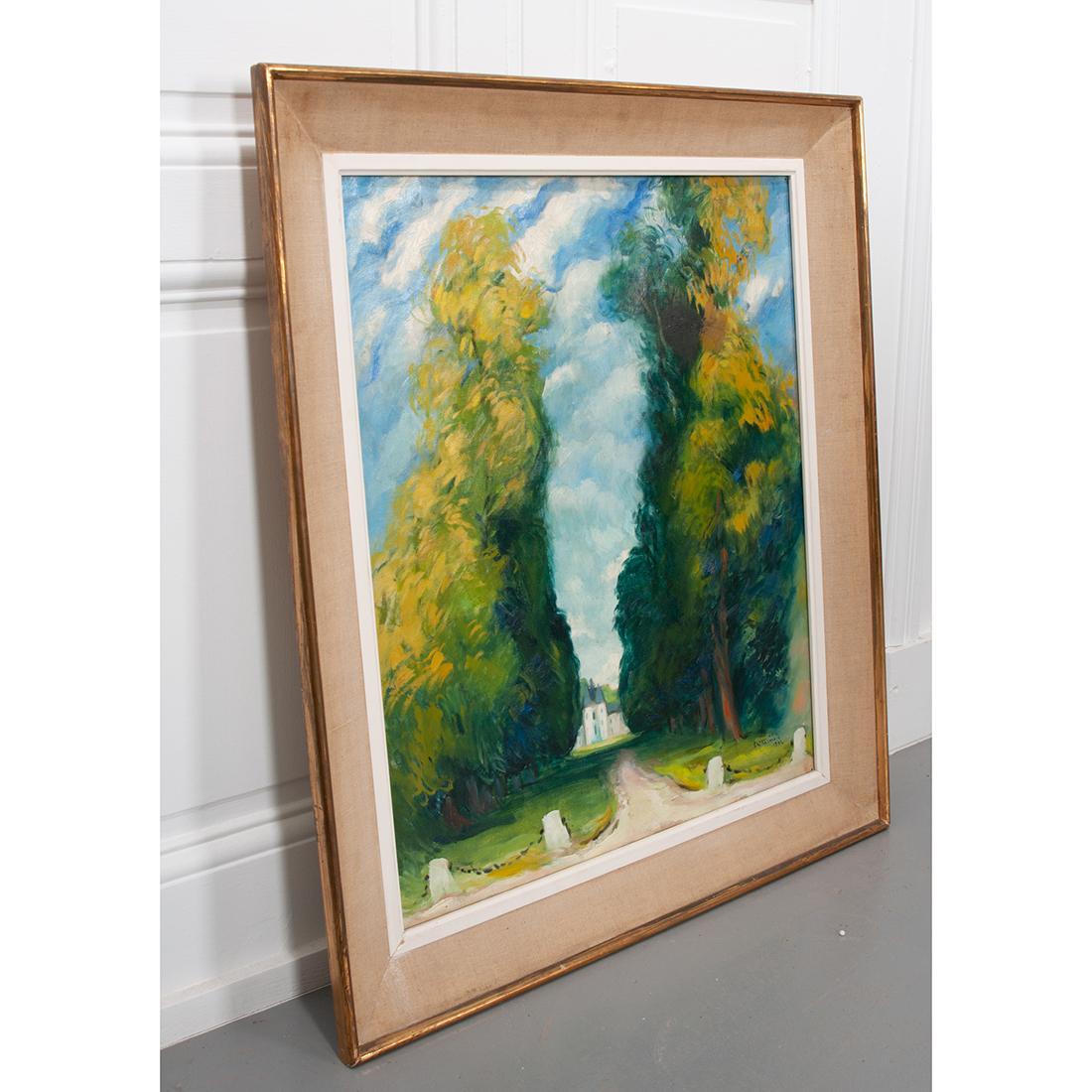 French 20th Century Pierre Le Trividic Painting For Sale 2