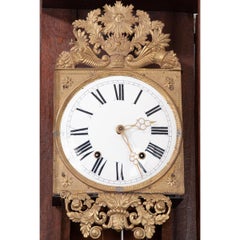 French 19th Century Provincial Horloge Case Clock