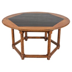 French 20th Century Round Dining Table