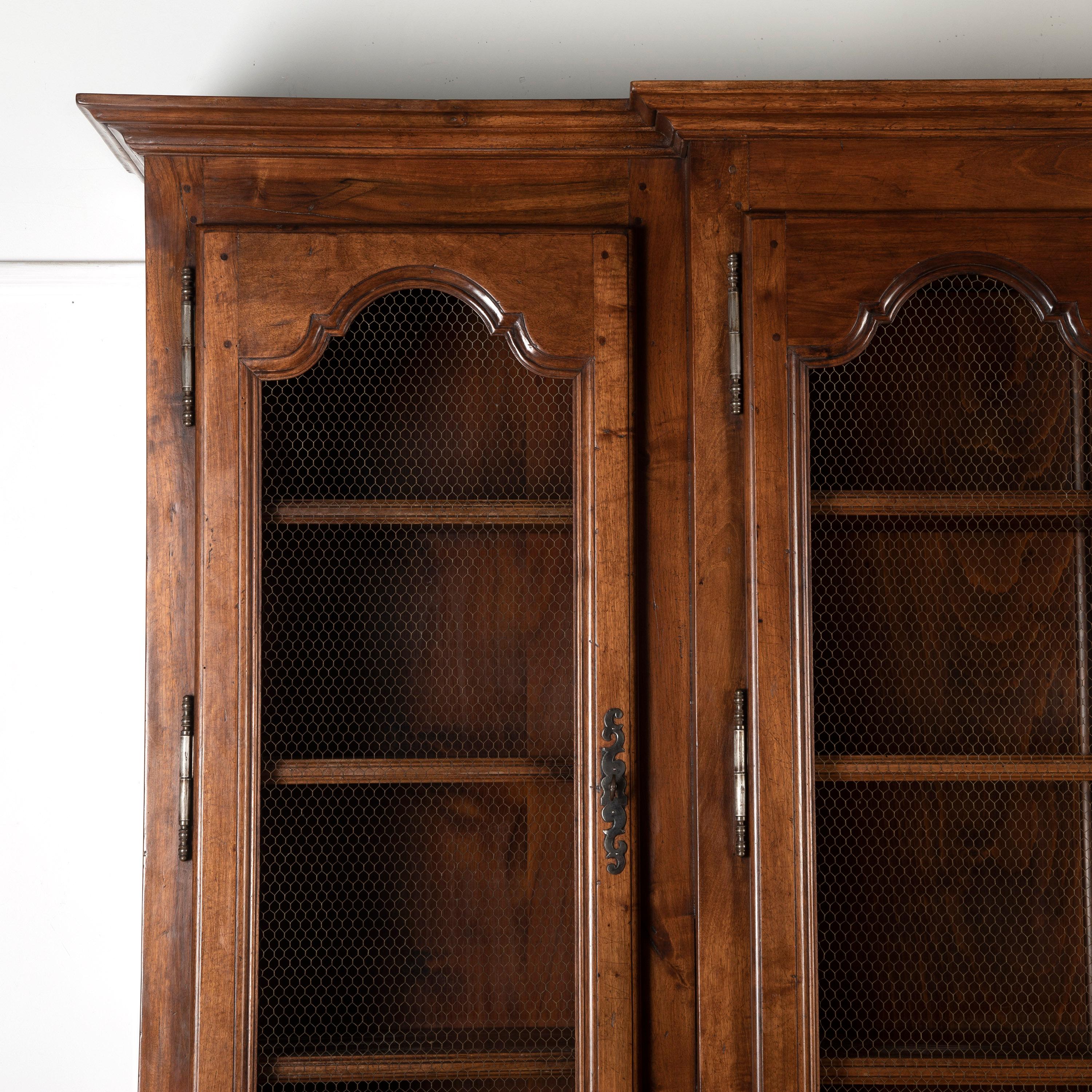 French 20th Century Two-Part Breakfront Bookcase 5