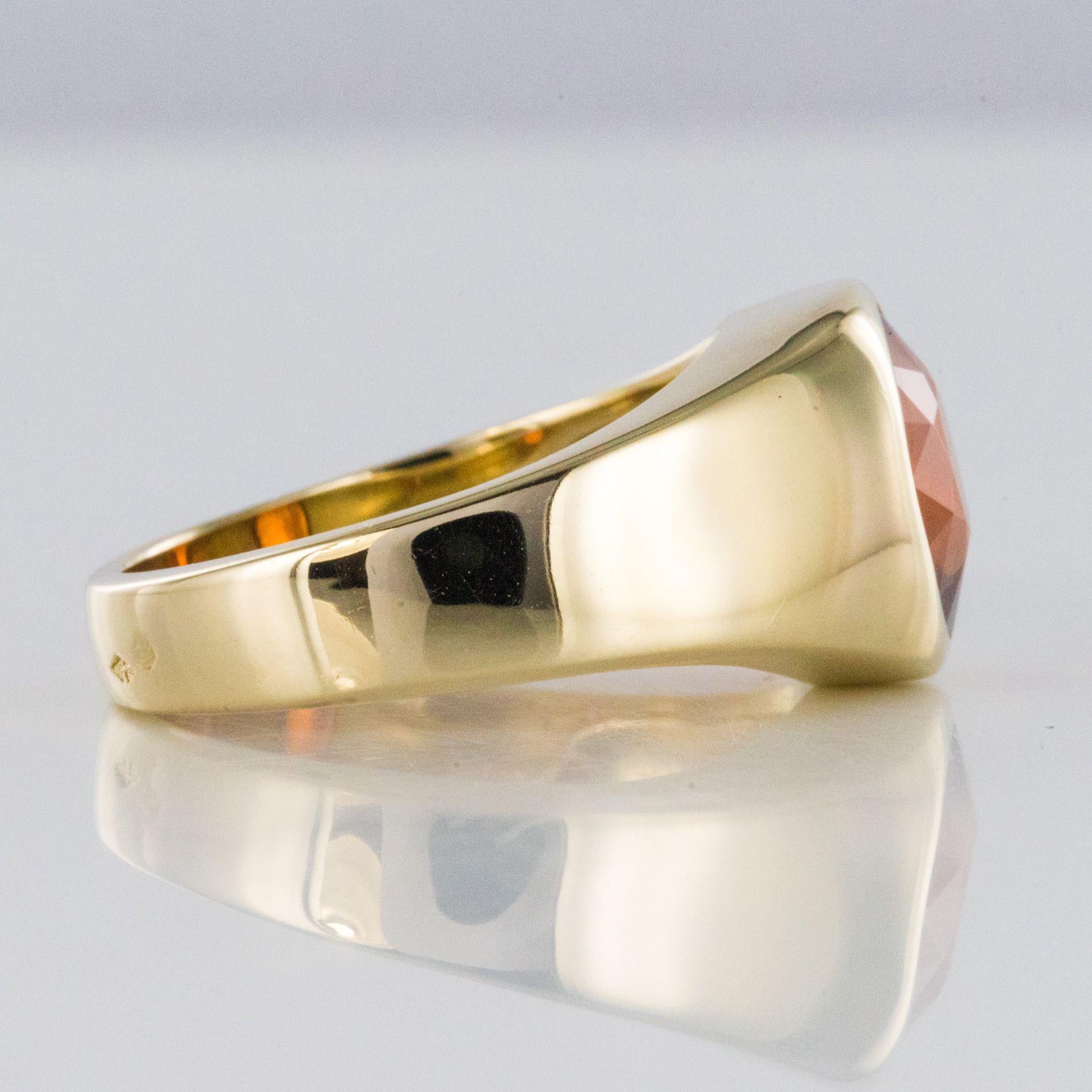 gold ring in french