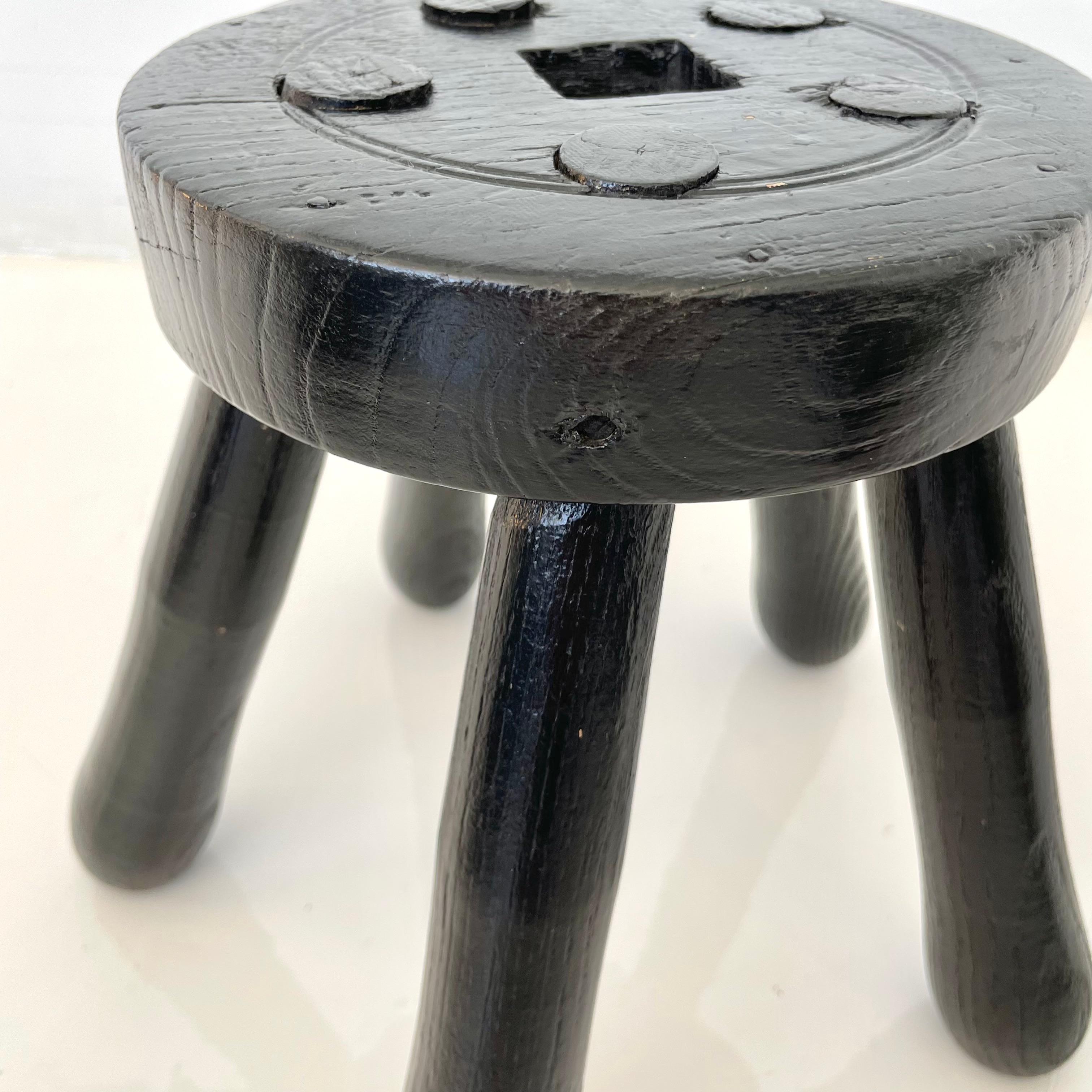 French 5 Legged Stool In Good Condition In Los Angeles, CA