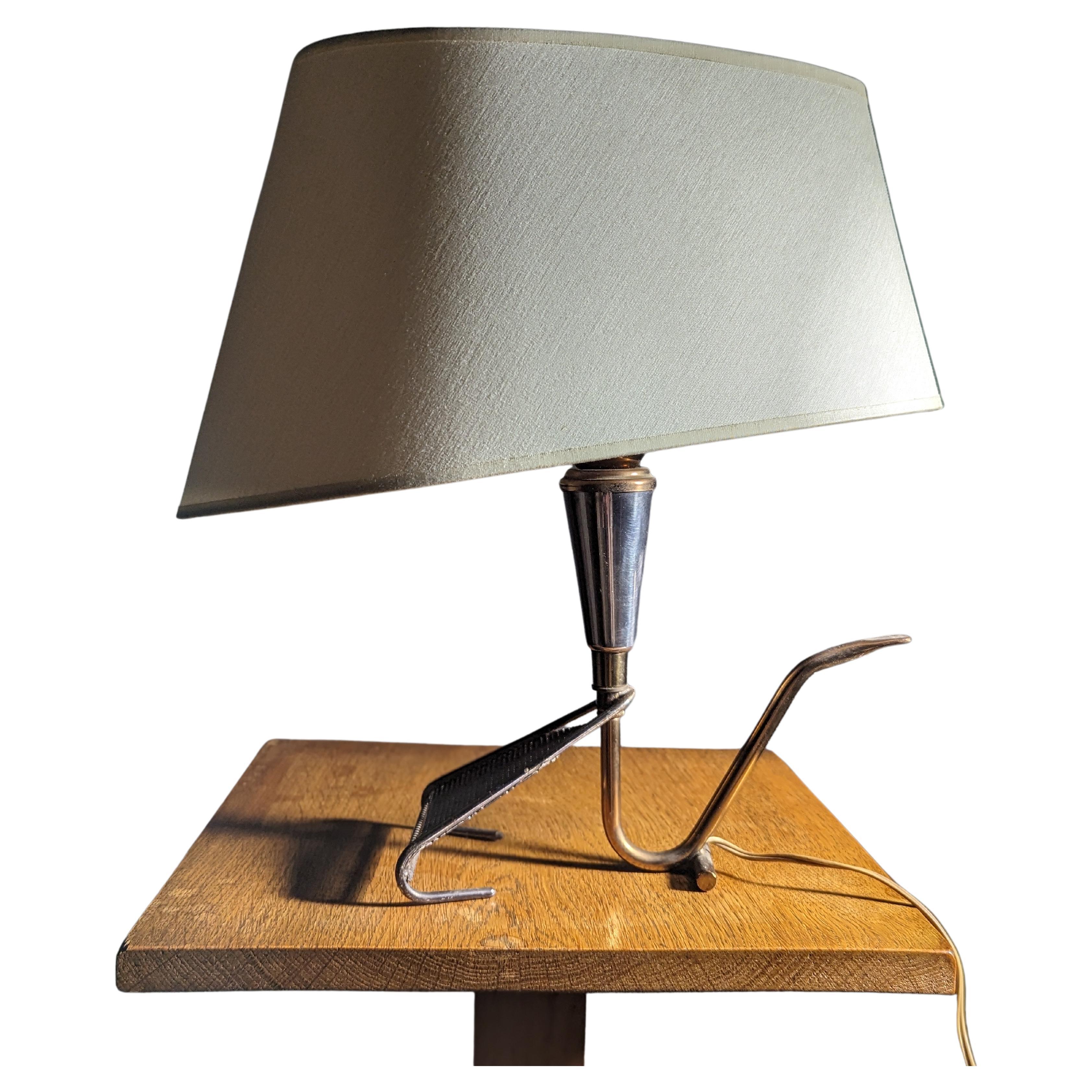 French 50's table lamp by Maison Arlus For Sale