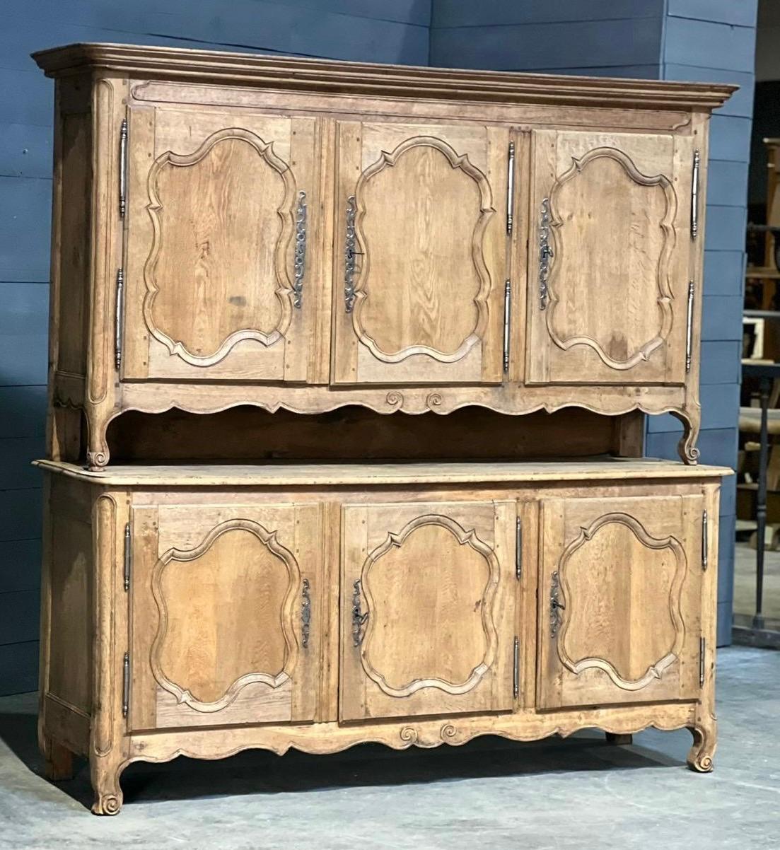 A delightful and rare large French Larder Cupboard or Cabinet. Made from solid Oak and dating to the 19th Century this piece has loads of charm and character. Of course it could be used a variety of settings and offer excellent amounts of