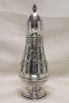 French 800 silver sugar caster