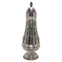 Antique French 800 Silver Sugar Caster