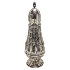 Antique French 800 silver sugar caster