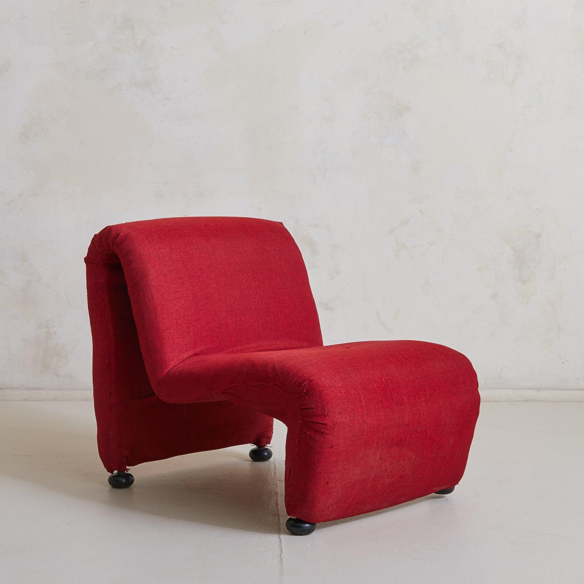 French 9-Piece Serpentine Sectional Sofa Attributed to Étienne Fermigier, 1970s For Sale 5