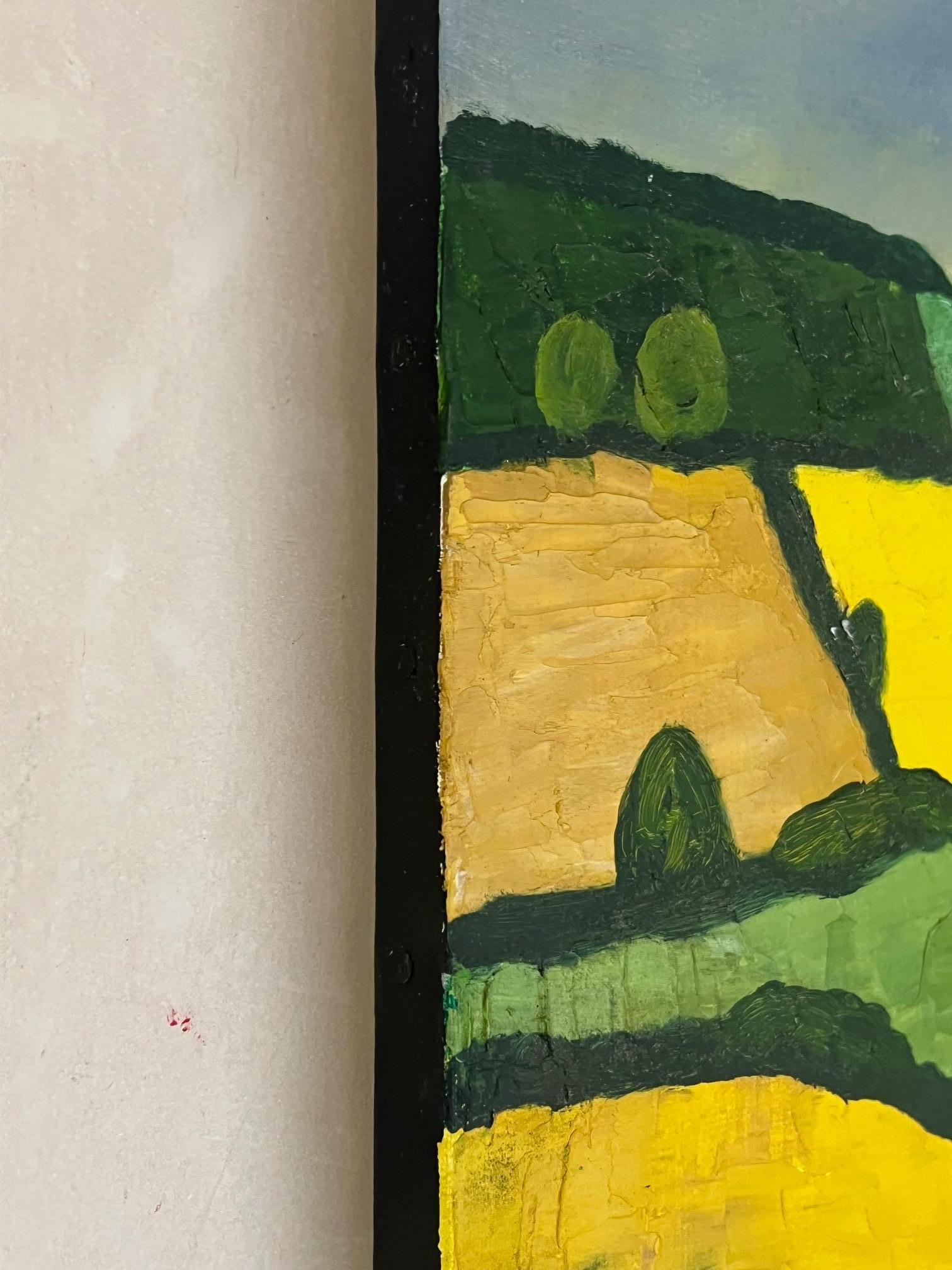 Peinture à l'huile abstraite française en vente 9