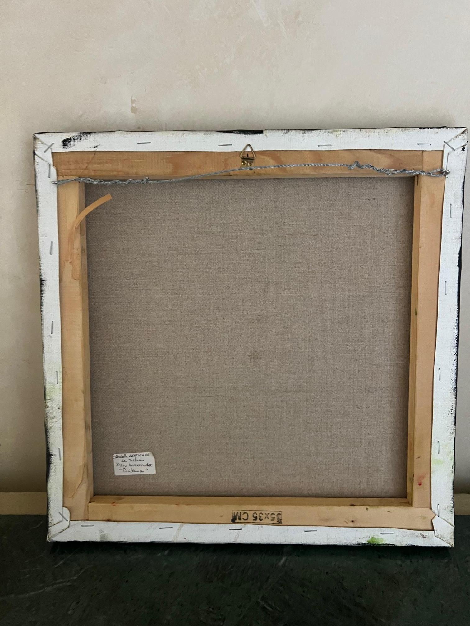 Peinture à l'huile abstraite française en vente 11