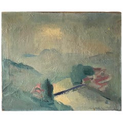 French Abstract Painting from André Sorbet French Abstract Painting from André Sorbet