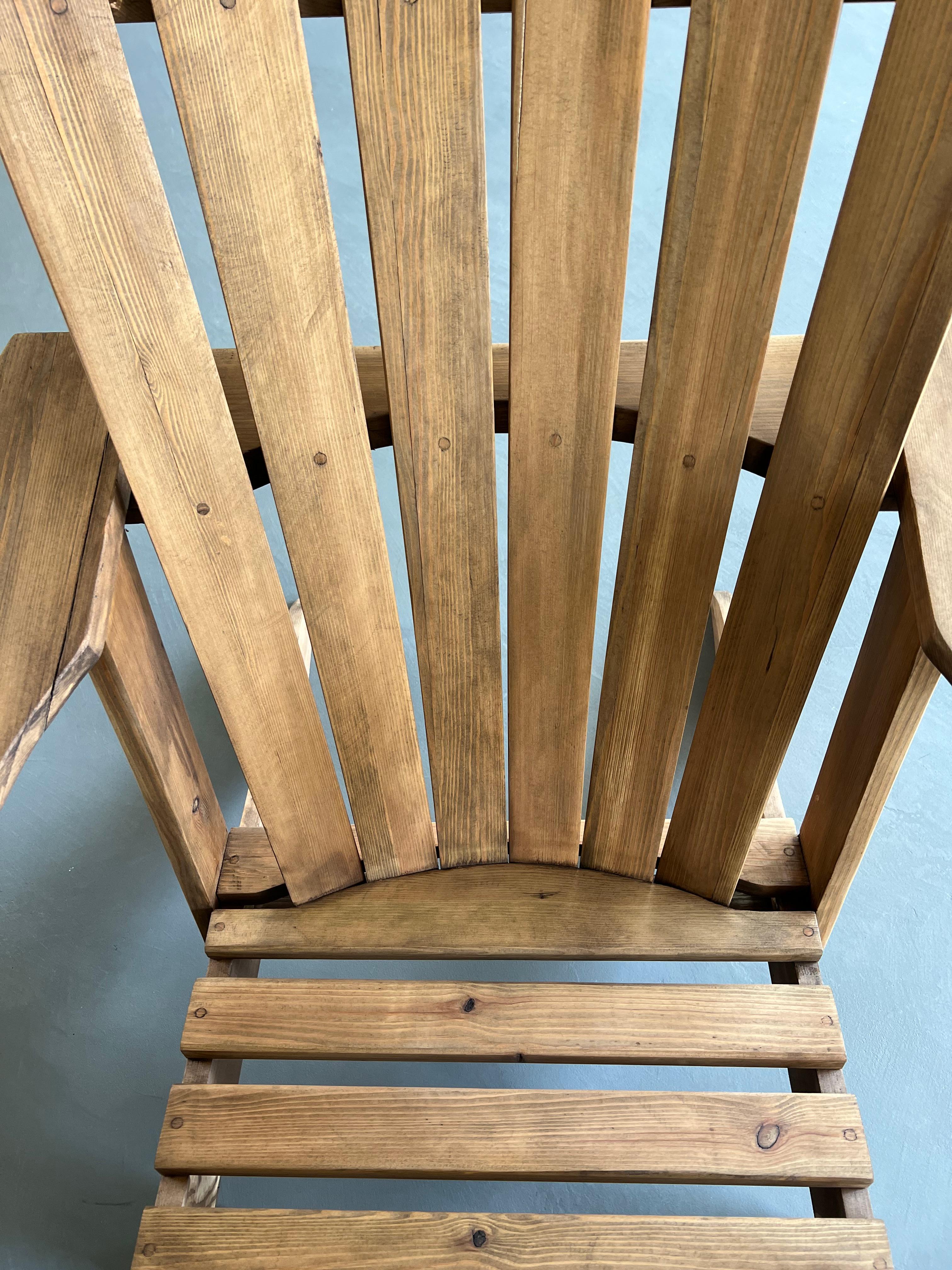 French Adirondack in Pine, circa 2010 For Sale 15