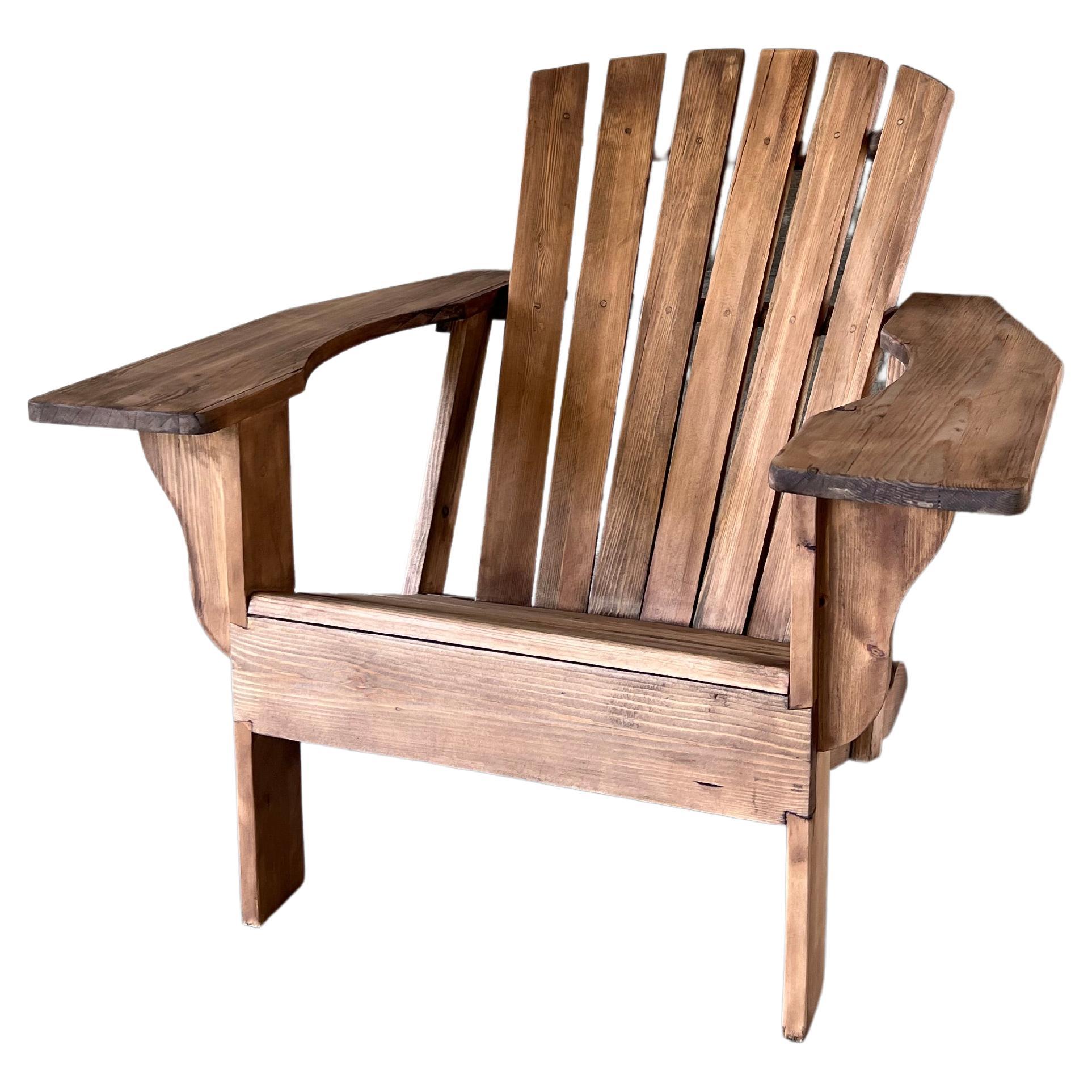 French Adirondack in Pine, circa 2010 For Sale