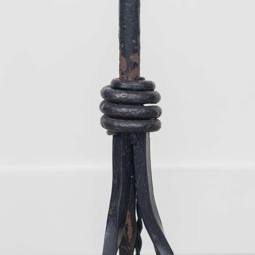 French Adjustable Iron Floor Lamp For Sale 7