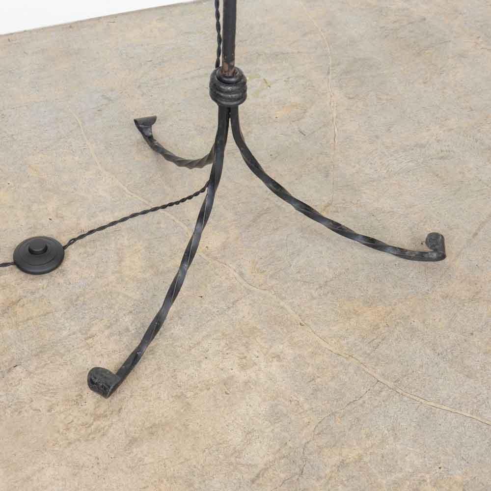 French Adjustable Iron Floor Lamp For Sale 8