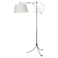 French Adjustable Iron Floor Lamp