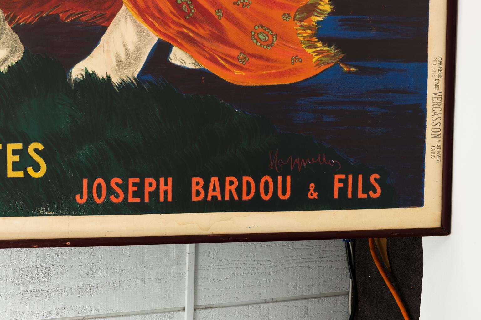 French Advertising Poster In Excellent Condition In Stamford, CT