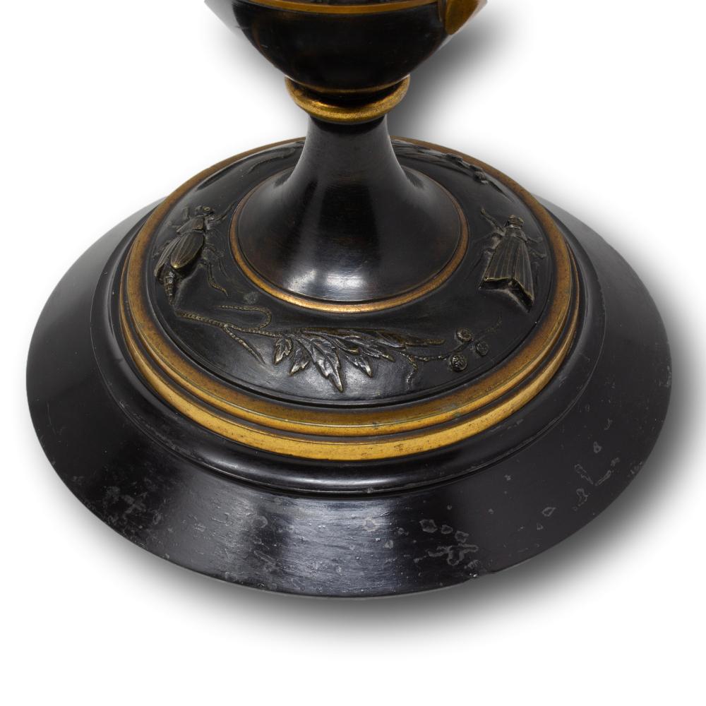 Vasi in bronzo dell'Aesthetic Movement francese in vendita 3