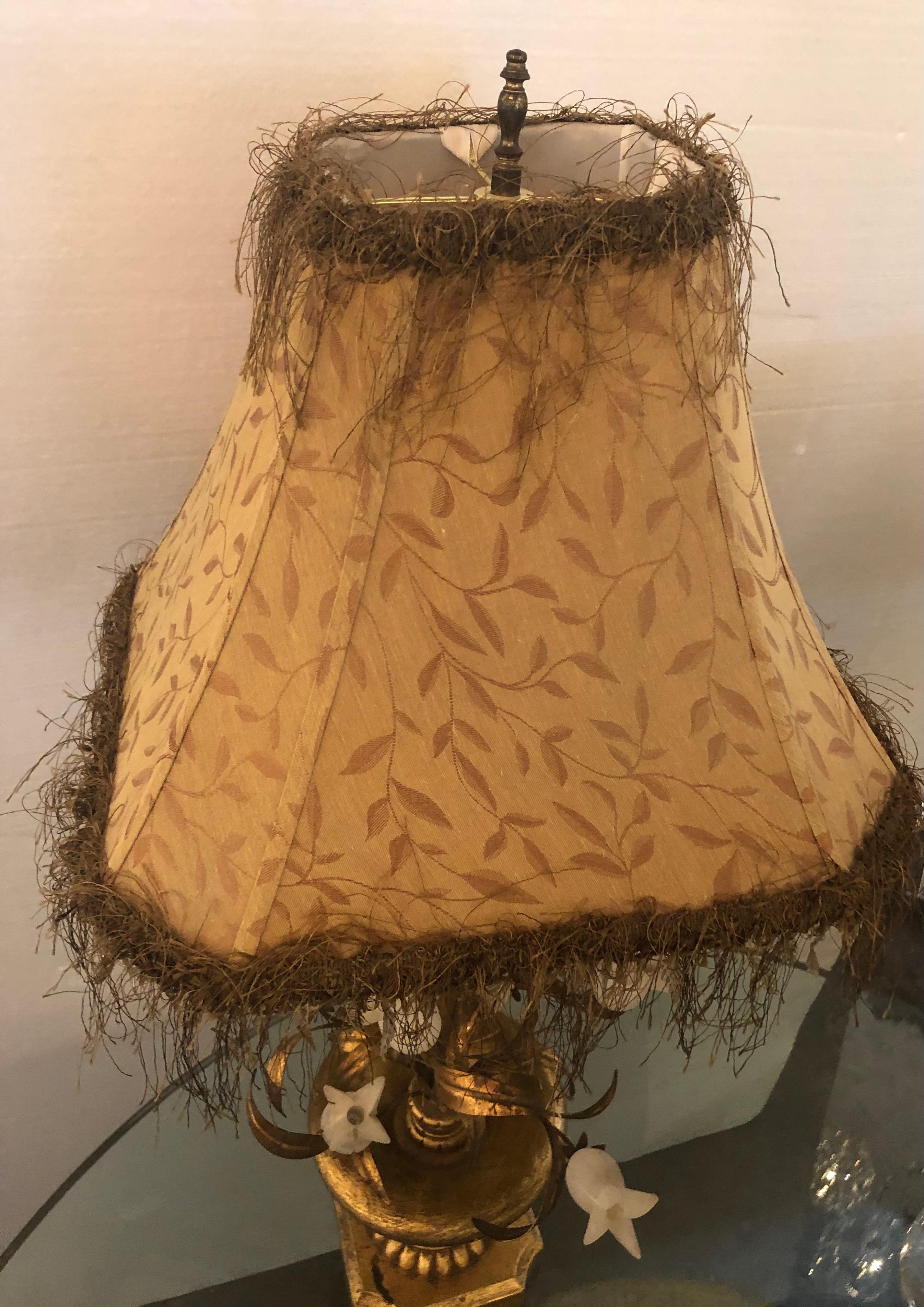French Alabaster Single Lamp 1