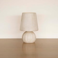 French Alabaster Table Lamp