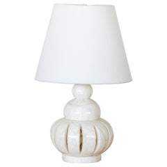 Vintage French Alabaster Table Lamp