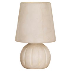 Vintage French Alabaster Table Lamp
