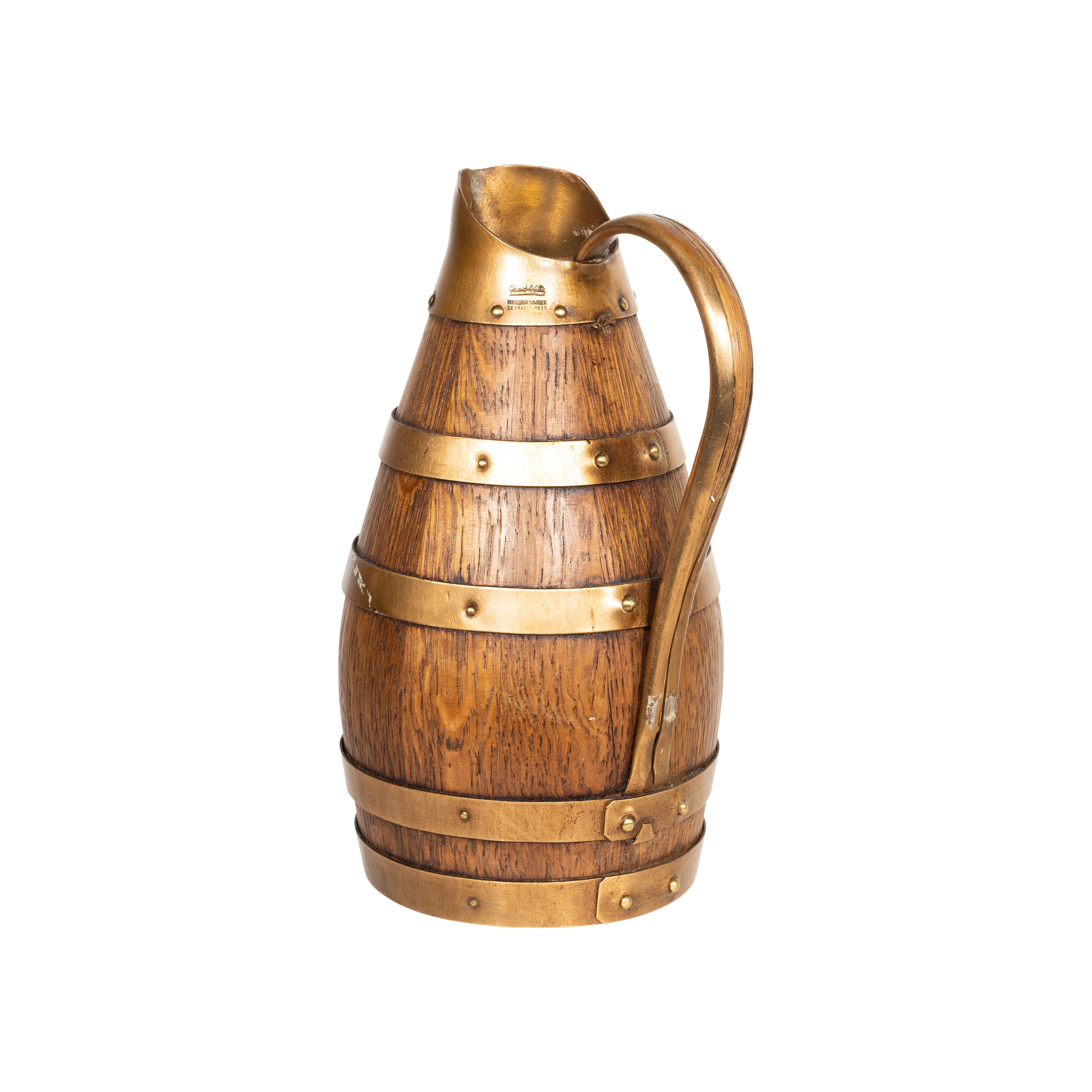 French Alascian Wine Pitcher In Good Condition For Sale In Coeur d'Alene, ID