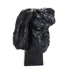 French Alexis Rudder Foundry Bronze Sculpture “Honore De Balzac” Reproduction