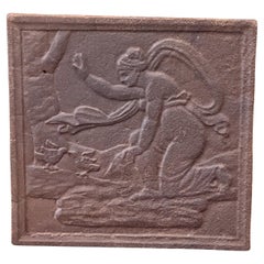 Parafuoco francese "Allegoria dell'amore", XIX secolo