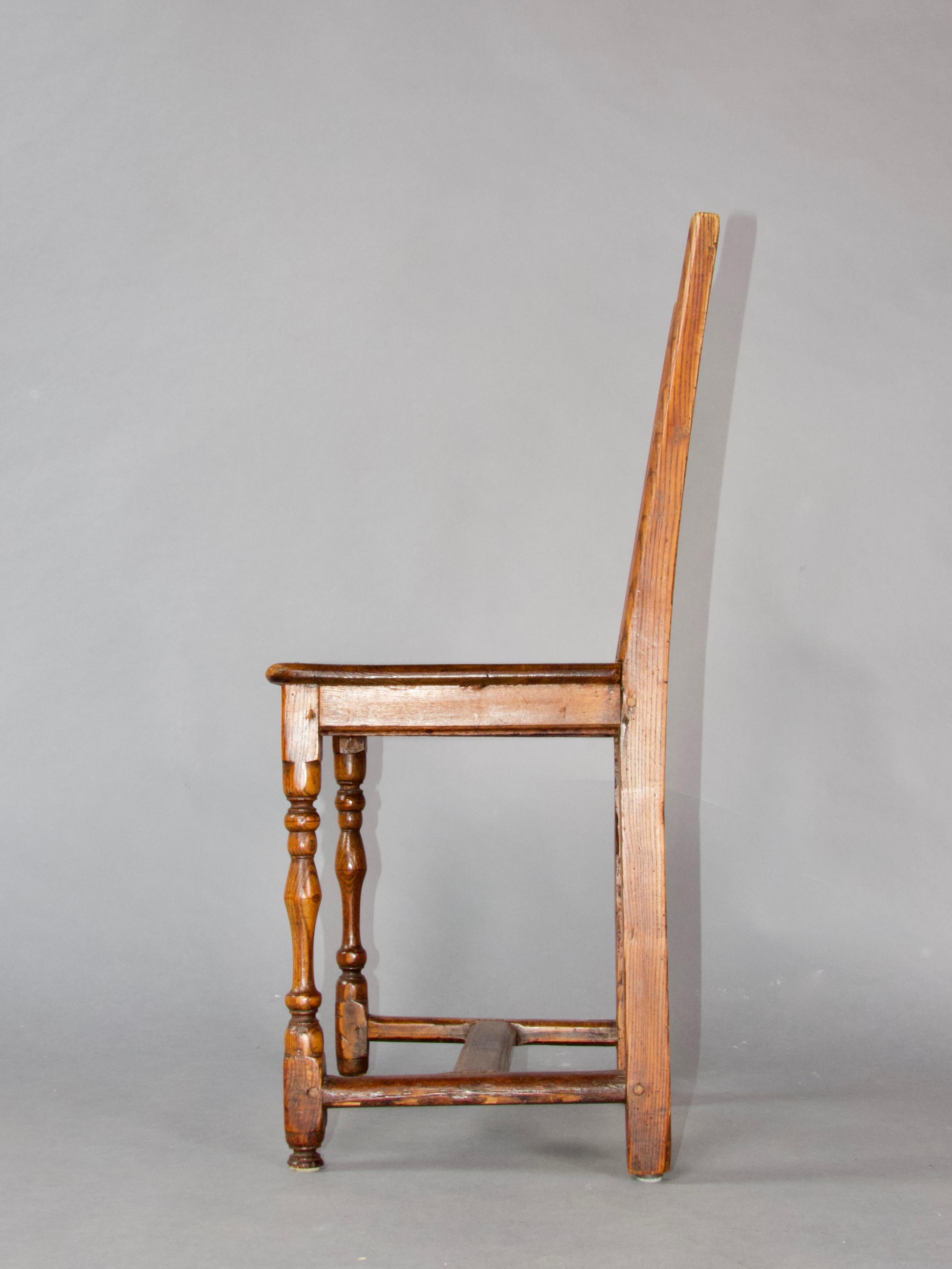 French alp Louis XIII style chair For Sale 4