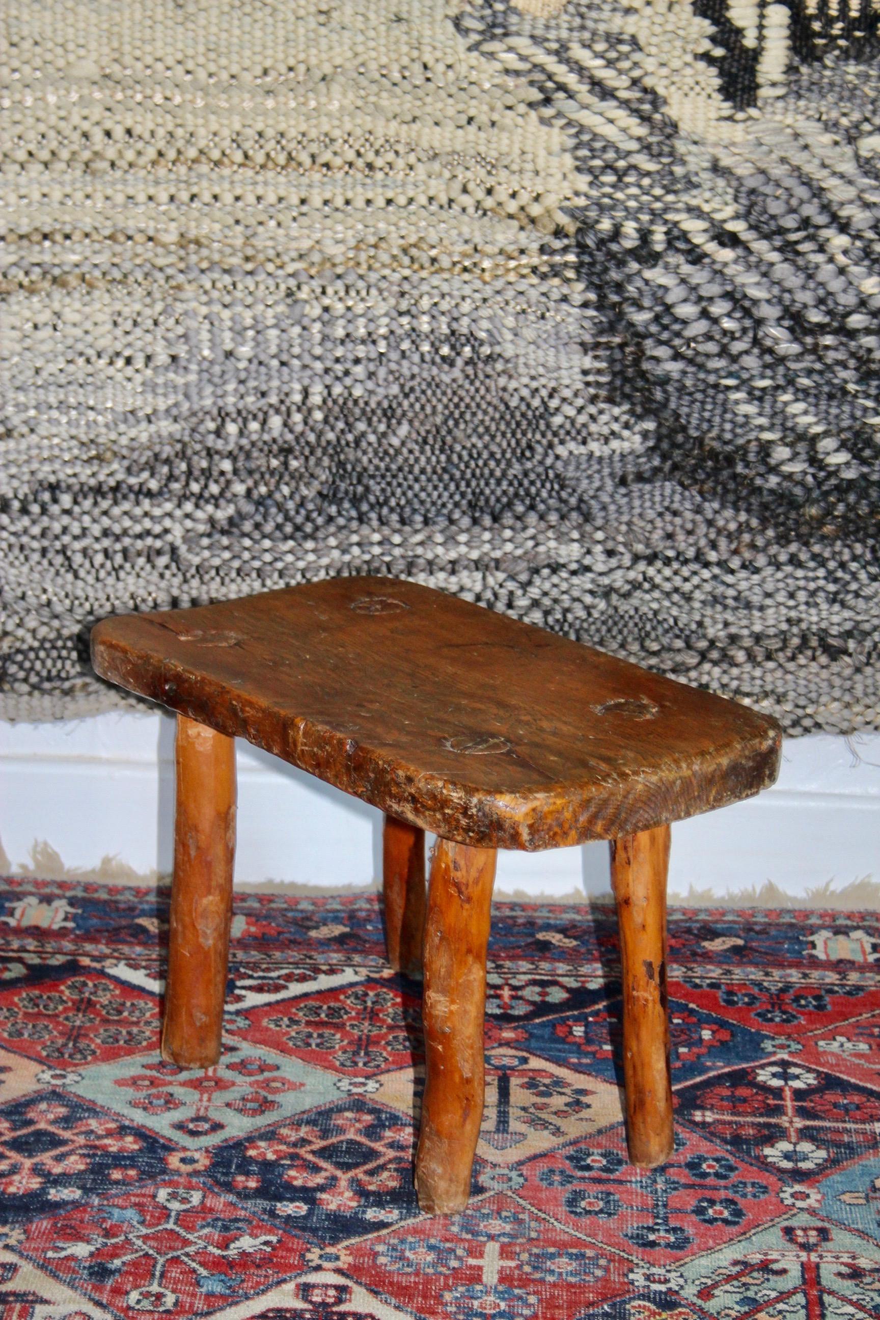 French alp stool For Sale 1