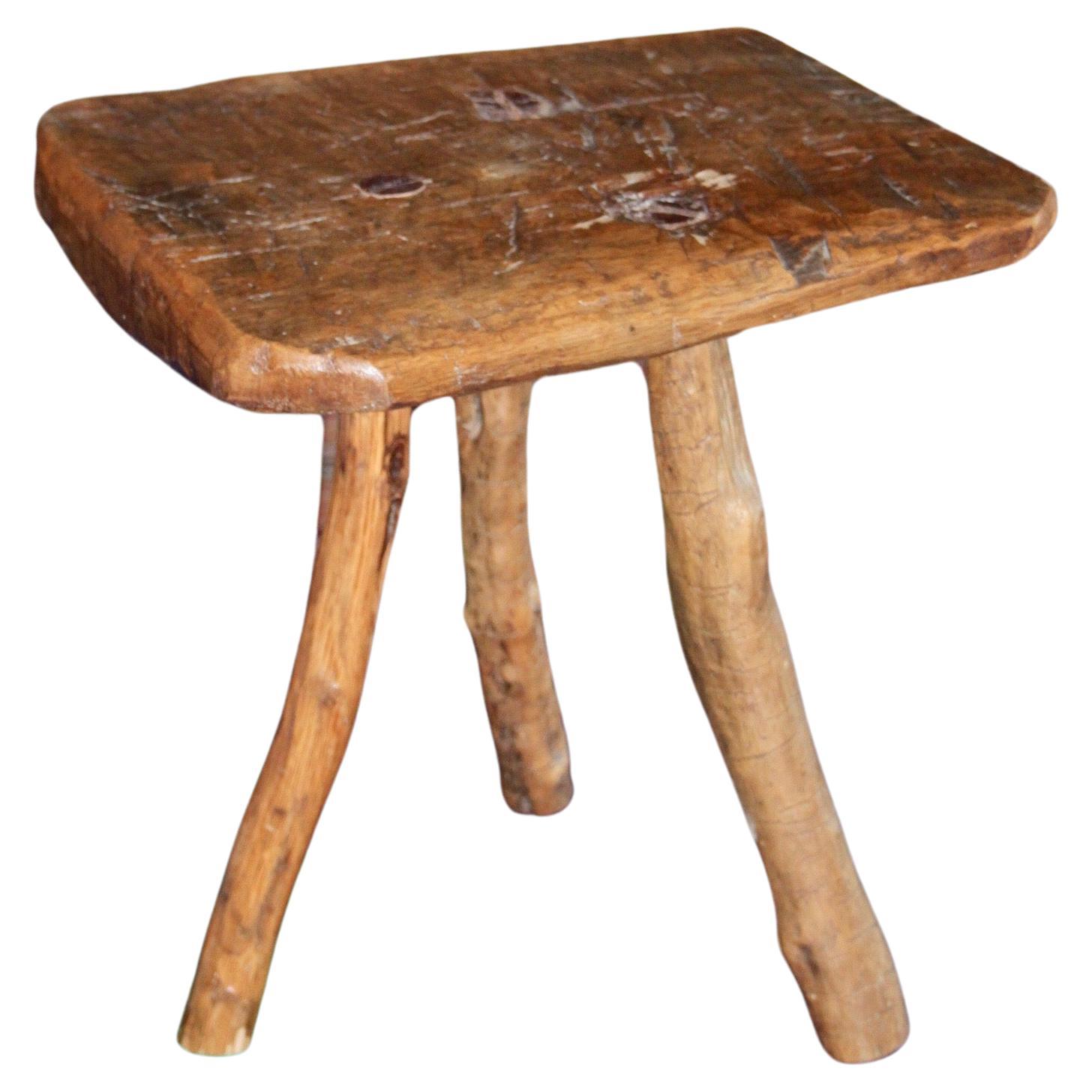 French alp tripode stool