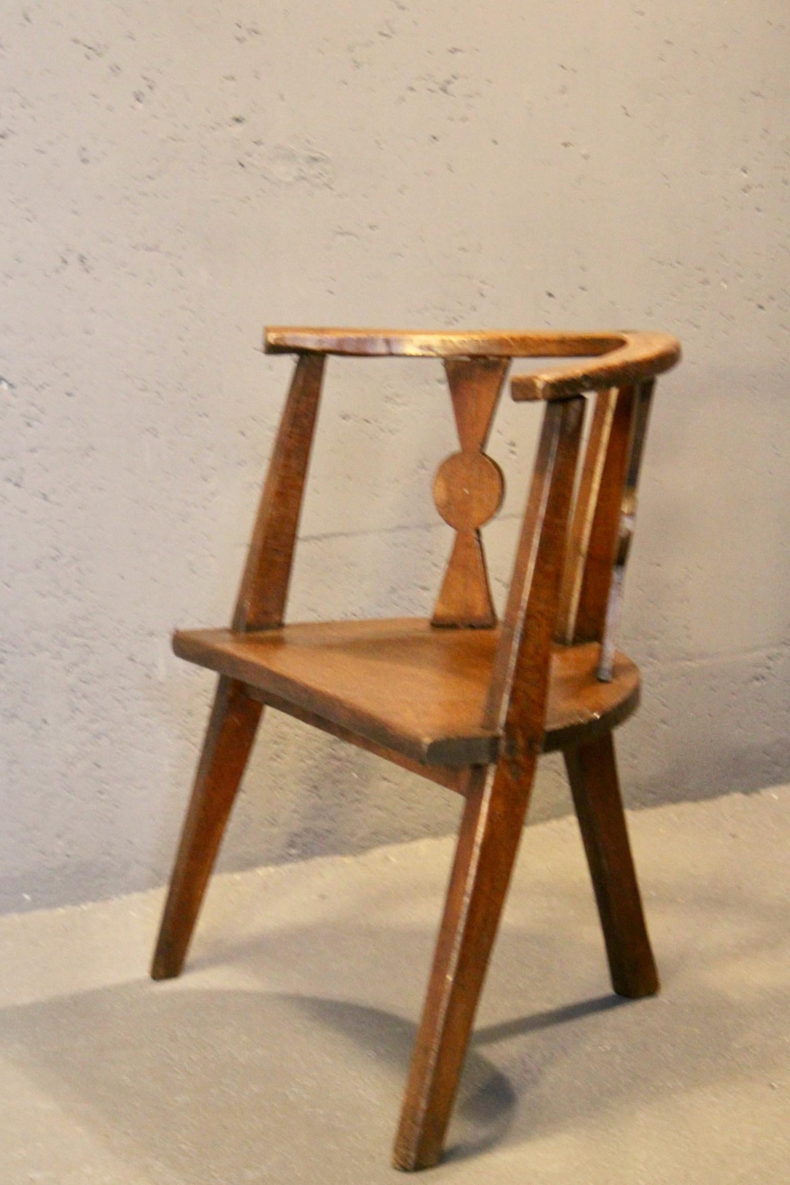 Poltrona francese in legno d'alpeggio in vendita 1