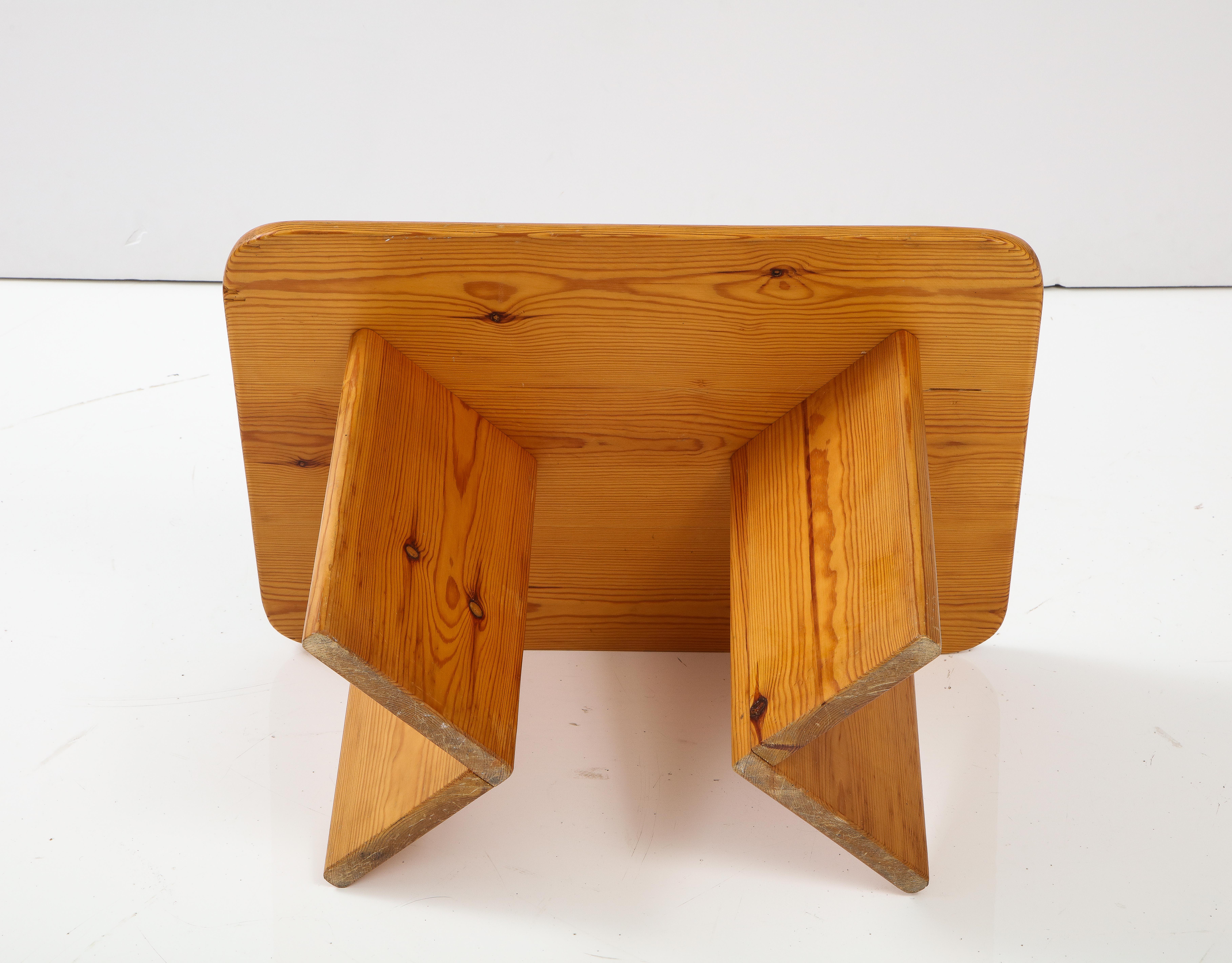 French Alpine Coffee / Side Table, 1960's 6