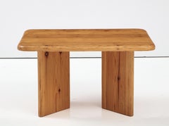 French Alpine Coffee / Side Table, 1960's