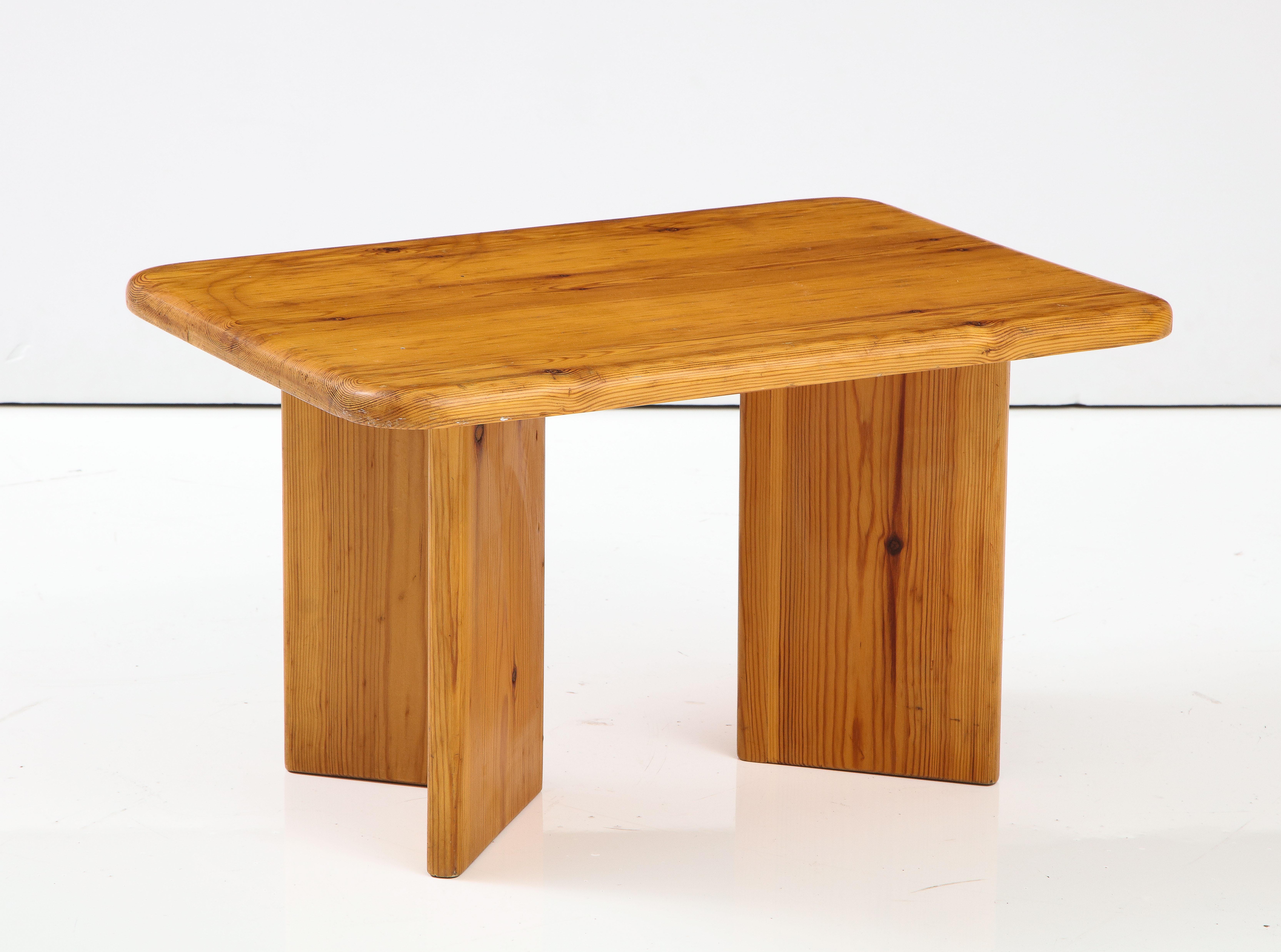 Mid-Century Modern French Alpine Coffee / Side Table, 1960's