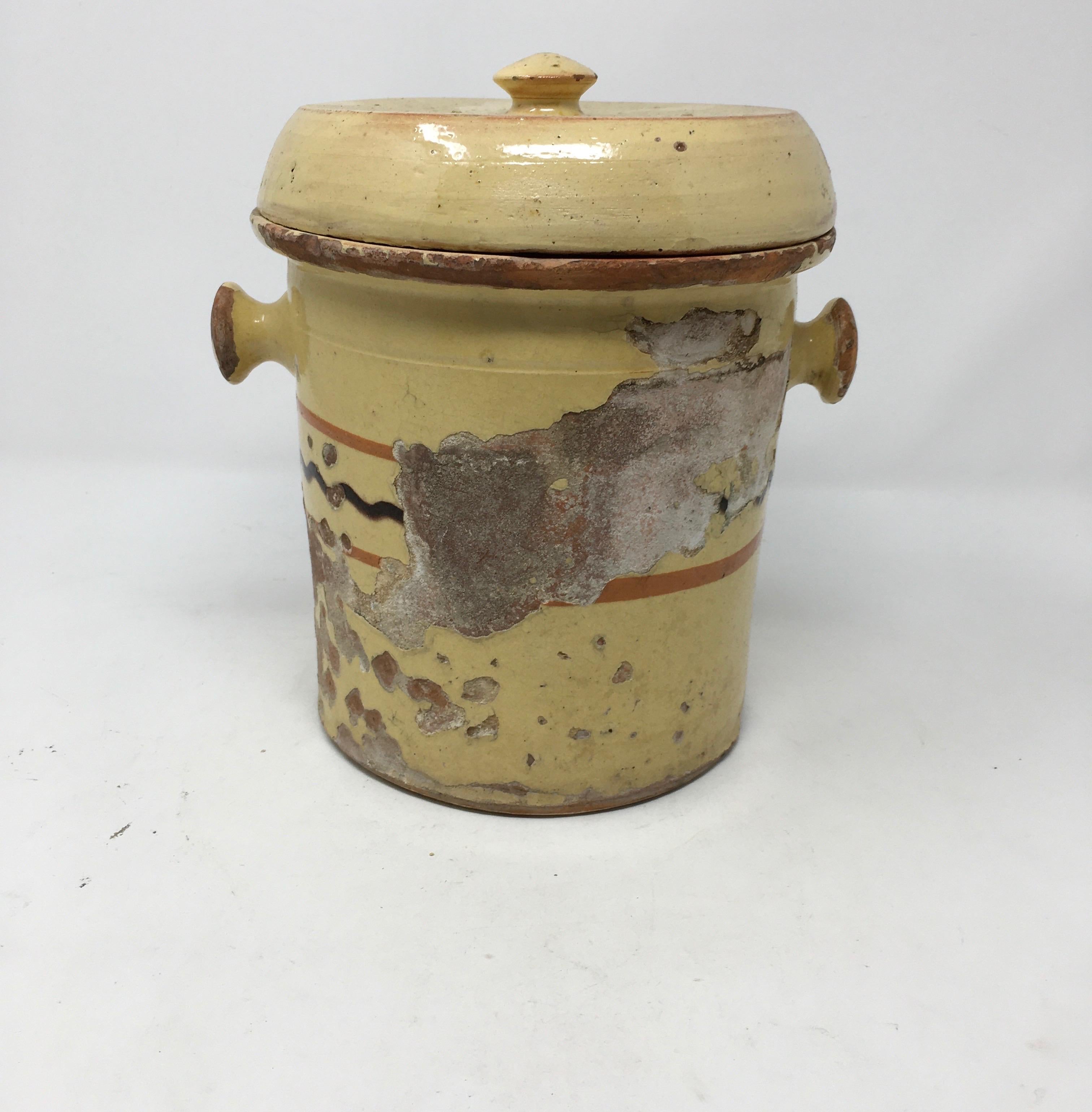 Other French Alsatian Preservation Jar with Lid