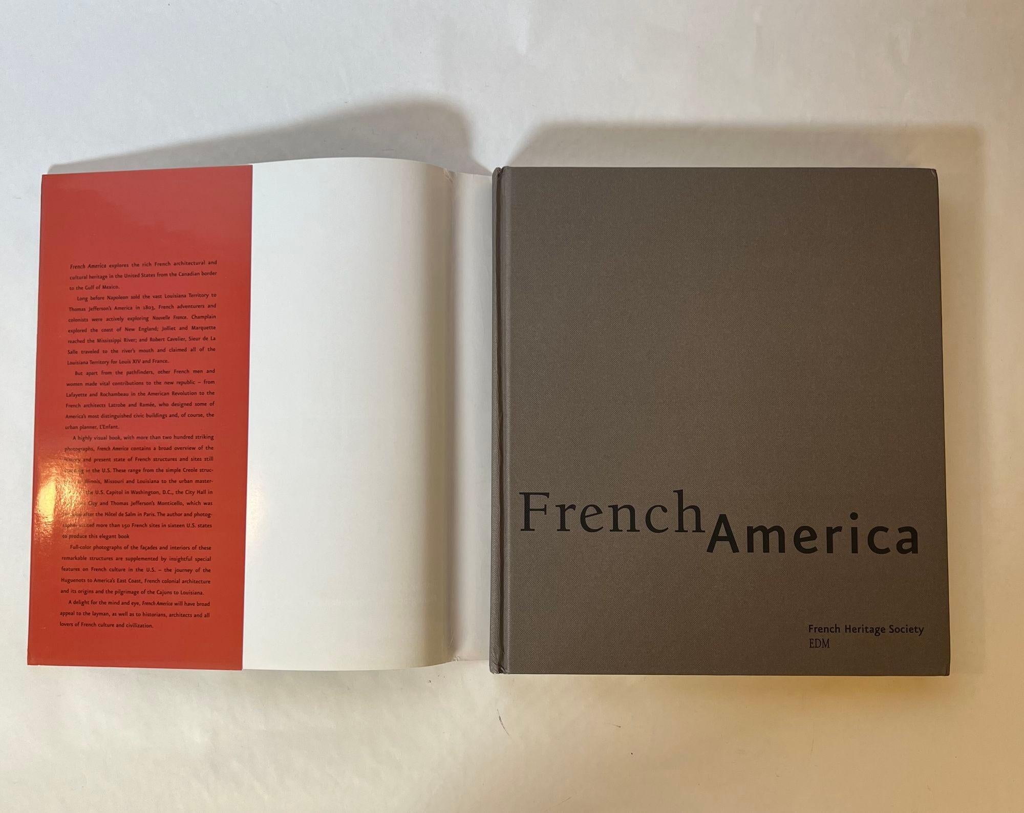 Französisch Amerika von  Arielle De La Tour D'Auvergne und Ron Katz 2005 Hardcover.
Französisches Amerika: Französische Architektur von der Kolonialisierung bis zur Geburt einer Nation ist eine atemberaubende visuelle Reise durch die reiche und