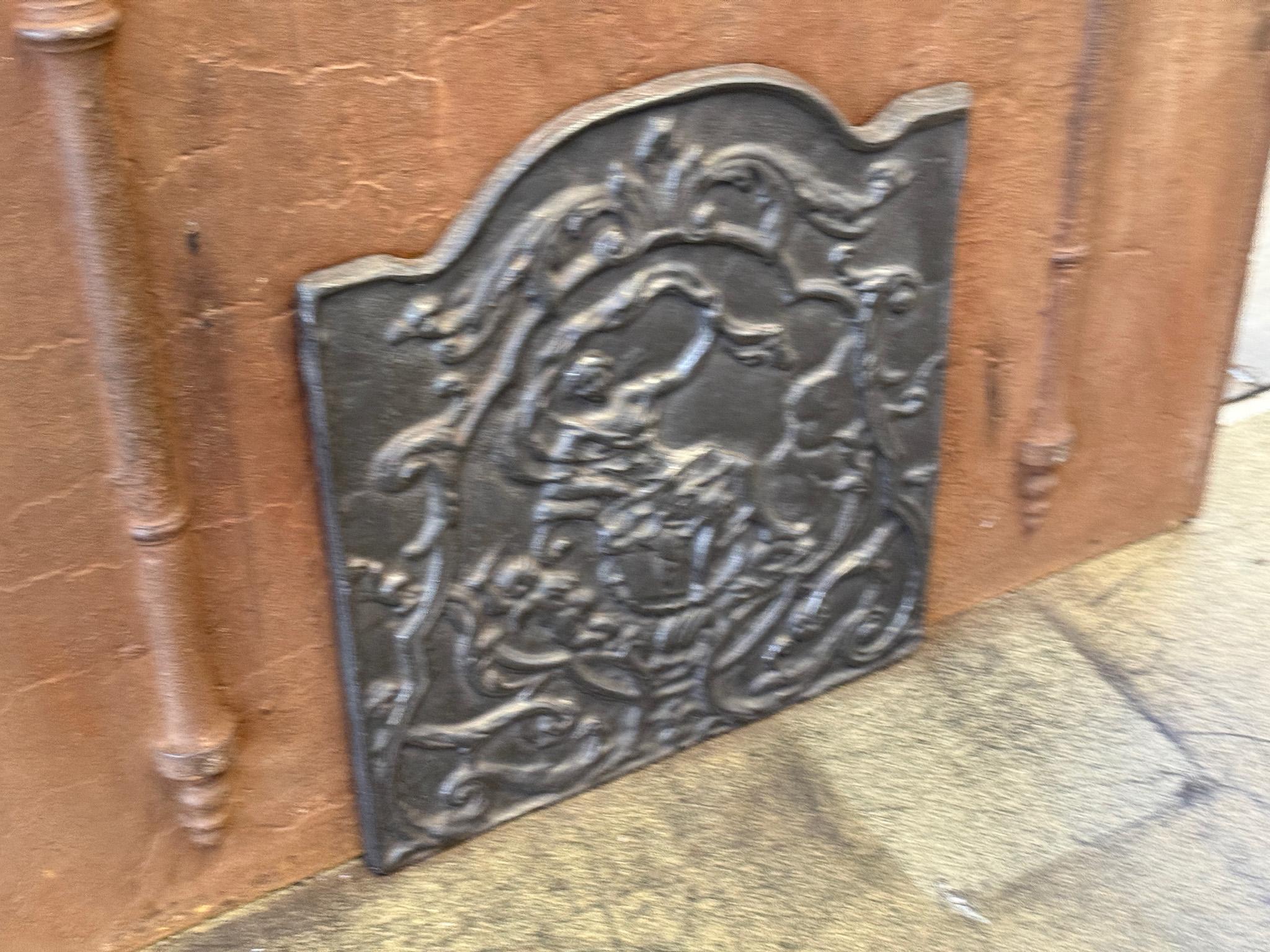 Parafuoco francese 'Anfitrite', XX secolo, stile Luigi XV In condizioni buone in vendita a Amerongen, Amerongen