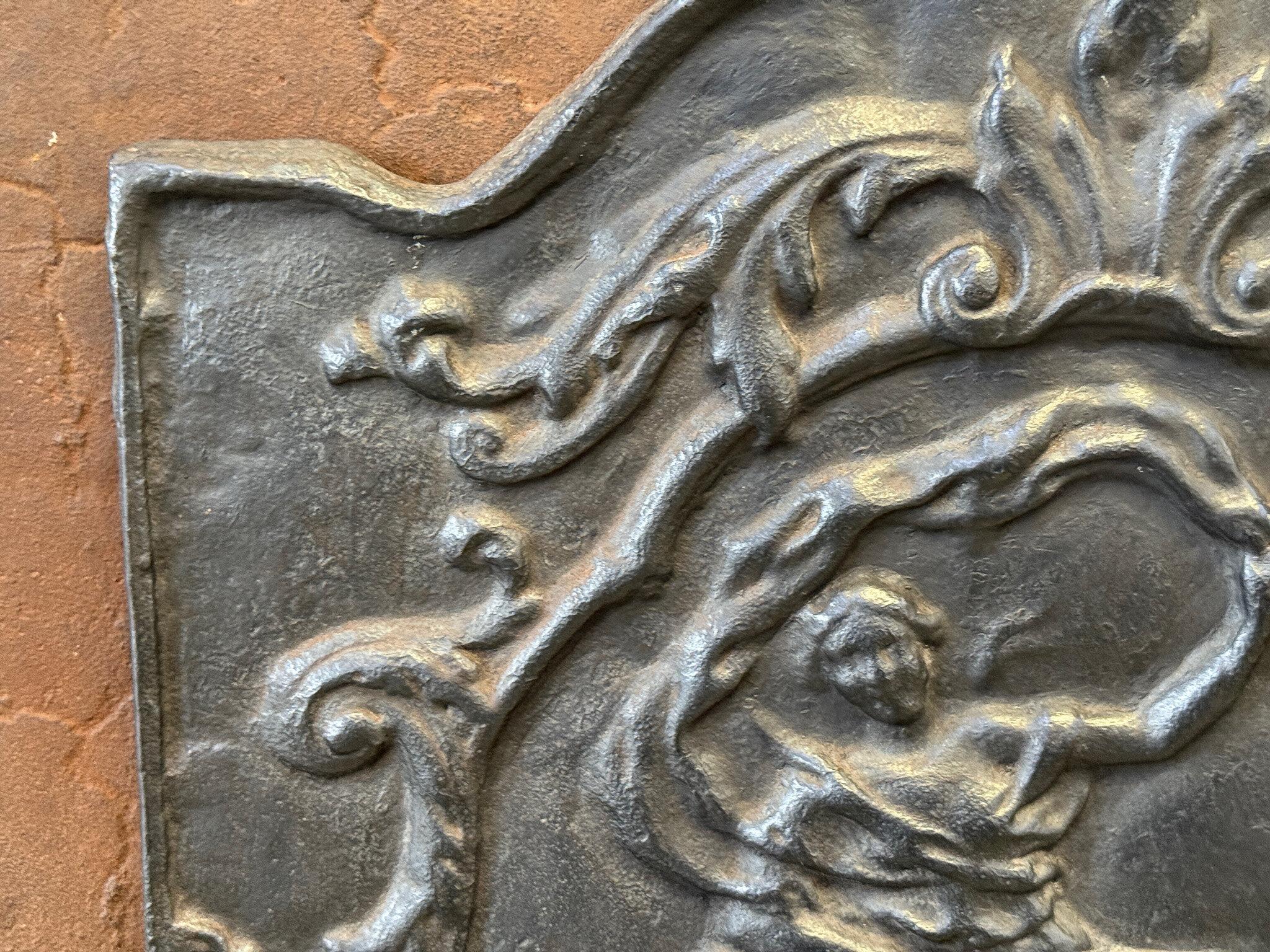 Parafuoco francese 'Anfitrite', XX secolo, stile Luigi XV in vendita 2