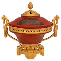 French and Asian Collaboration 19th Century Louis XVI St. Centerpiece