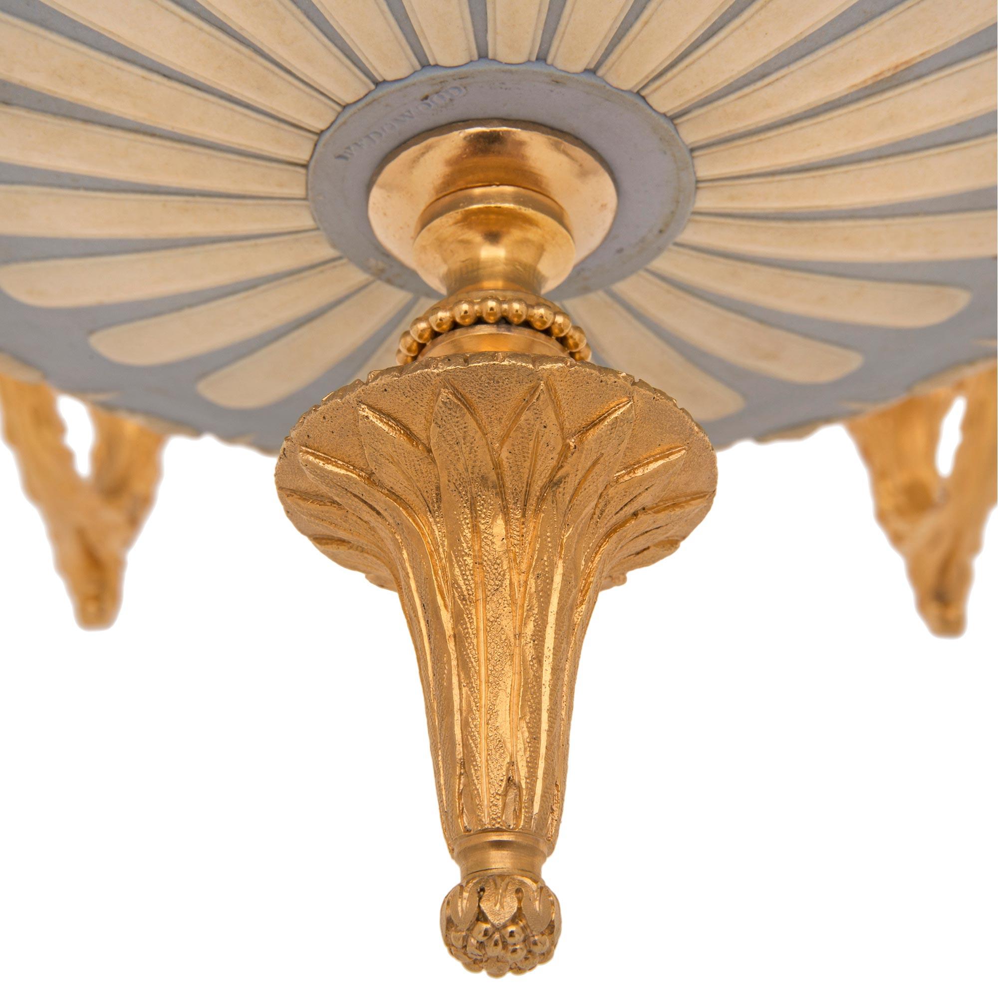 French and English Collaboration 19th Century Louis XVI St. Chandelier 4