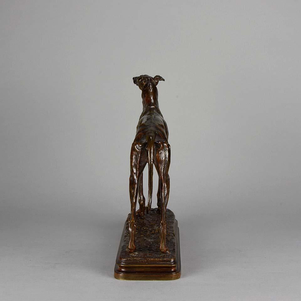 Fin du XIXe siècle Bronze animalier français intitulé 