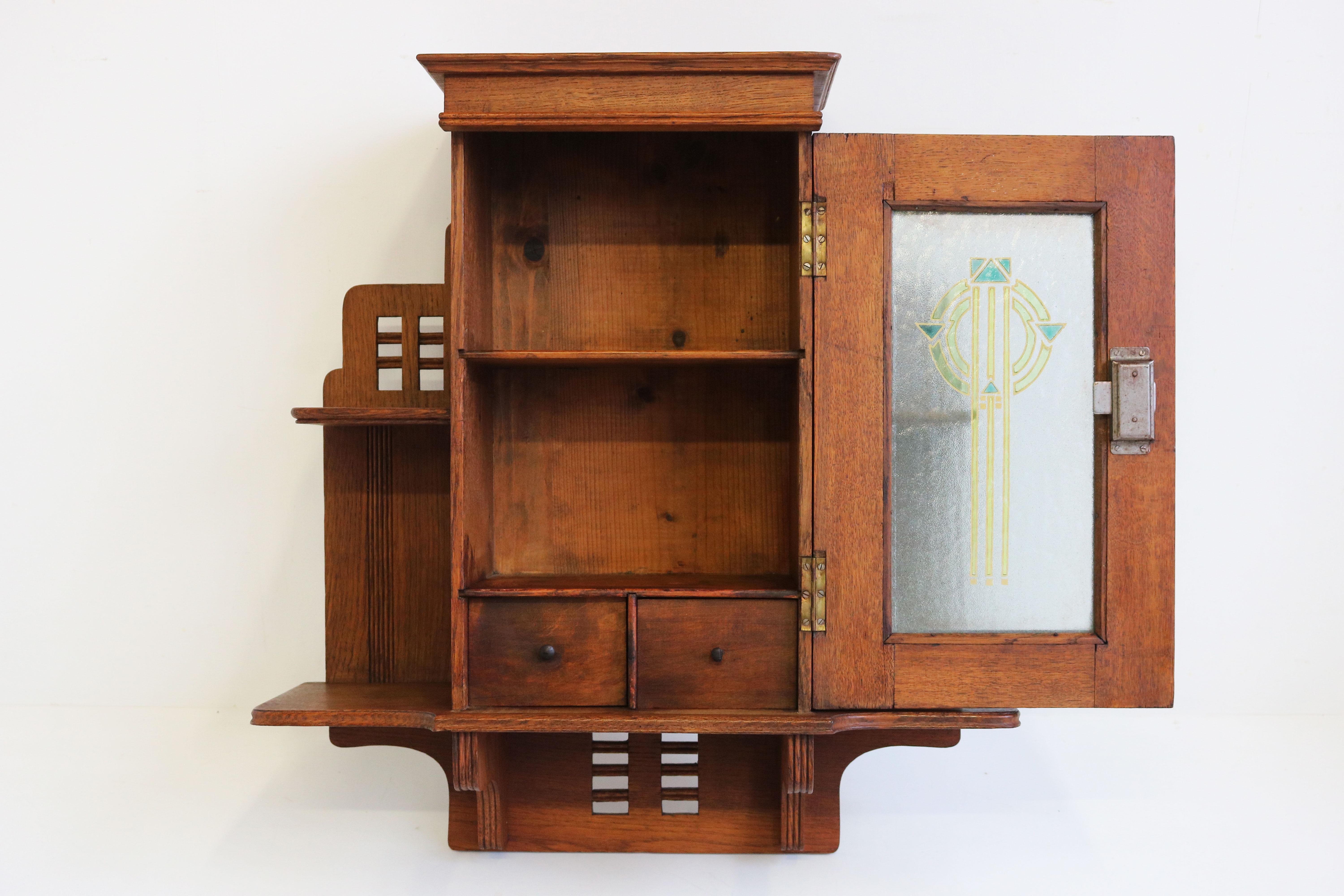 vintage art deco medicine cabinet