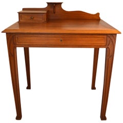 French Antique Art Nouveau Desk, circa 1910