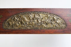 French Antique Art Nouveau Planter / Jardiniere Brass Floral 1890 Jugendstil